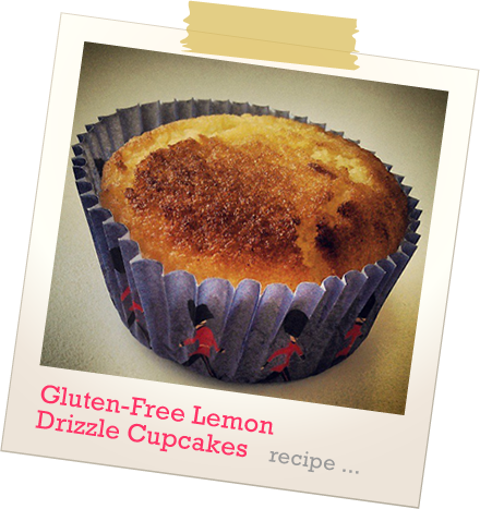 Gluten Free Lemon Drizzle Cupcakes